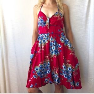 Bar 111 Macy’s Brand Floral Tropical Print Dress